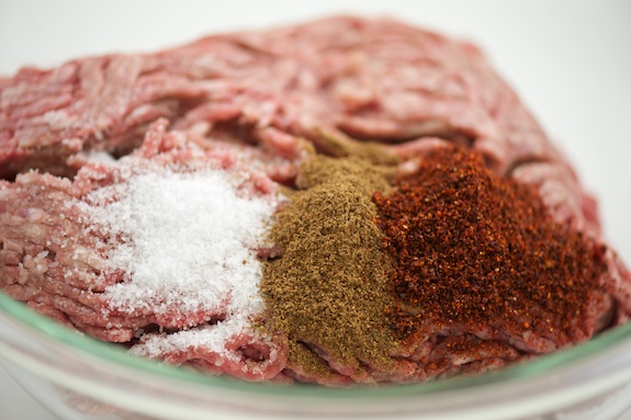 simply seasoned: salt, allspice, paprika