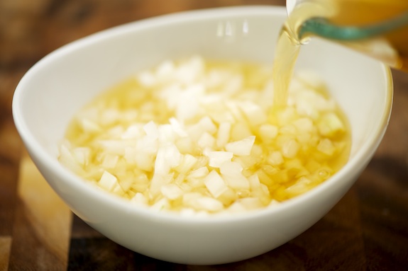A quick onion pickle A quick onion pickle