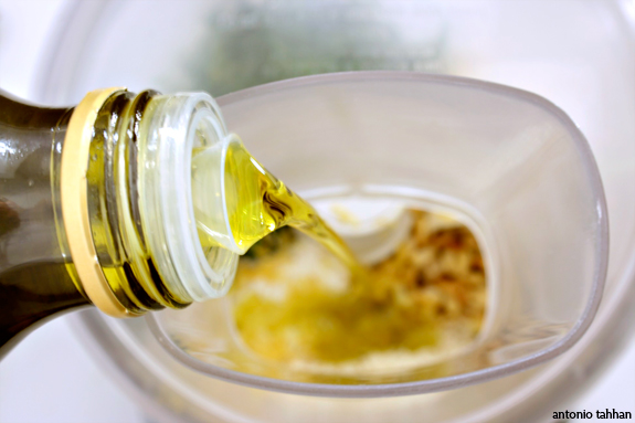 drizzle in olive oil