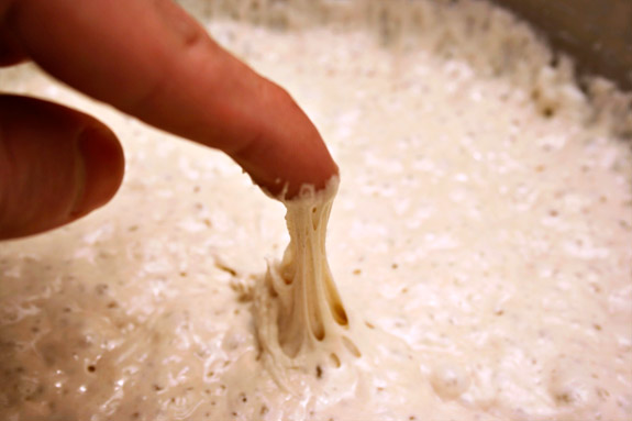 very sticky dough sticky dough