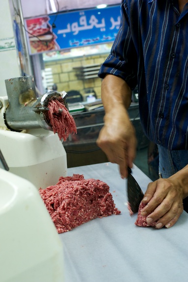 freshly ground meat freshly ground meat