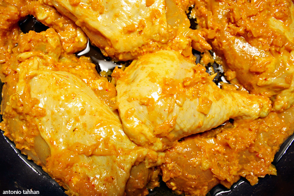 marinating chicken