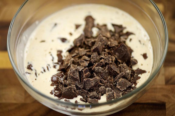 chocolate + cream chocolate + cream