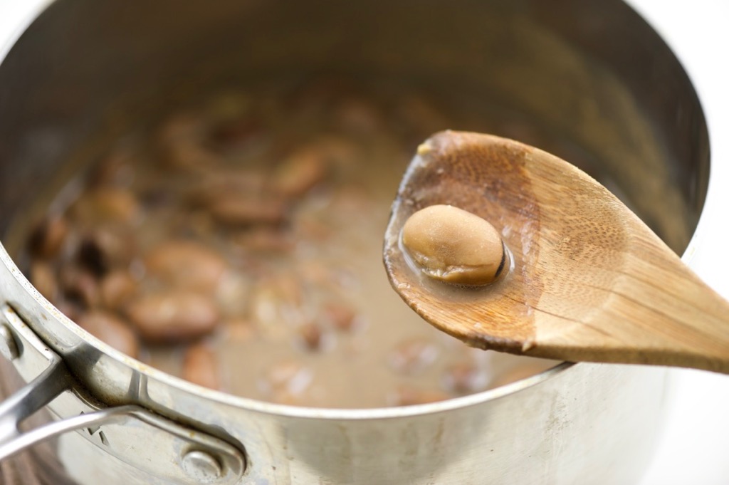 cooked fava beans