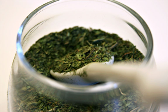 dried mint