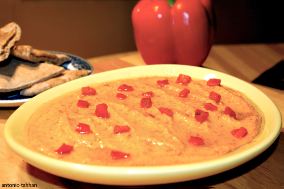 roasted red pepper hummus