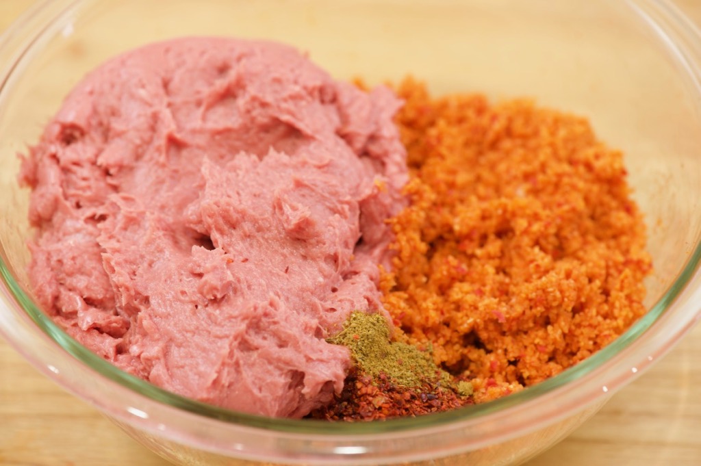 mix habra and seasoned bulgur mix habra and seasoned bulgur