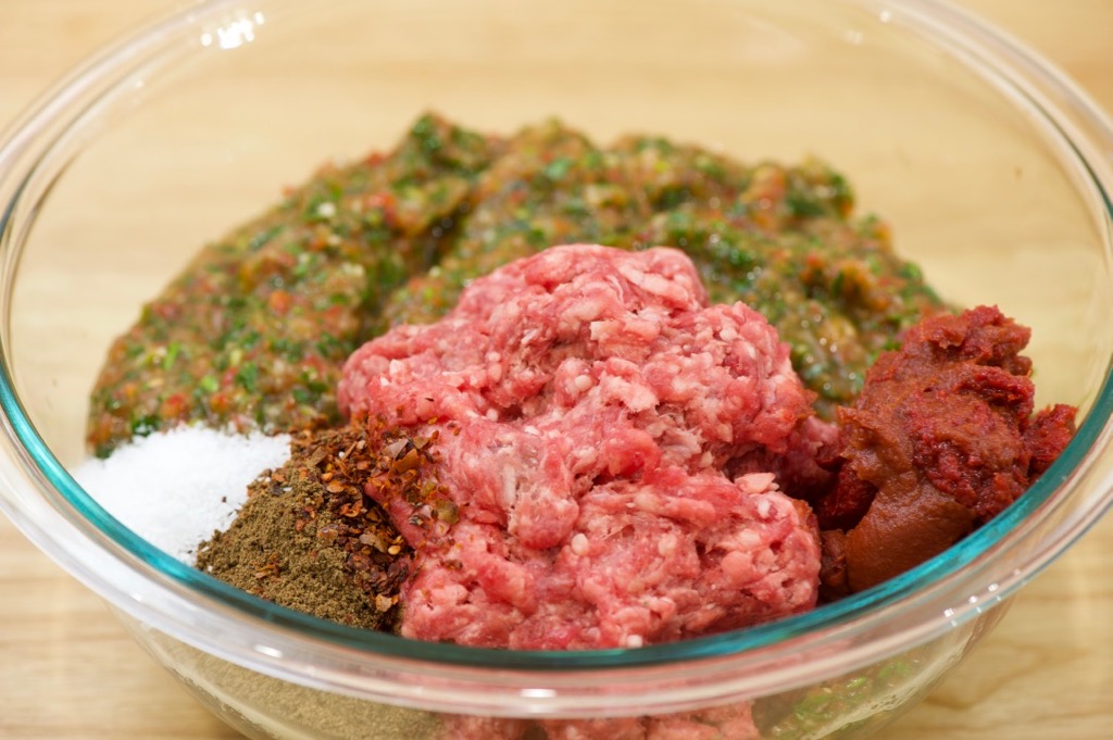 meat & vegetable topping meat & vegetable topping