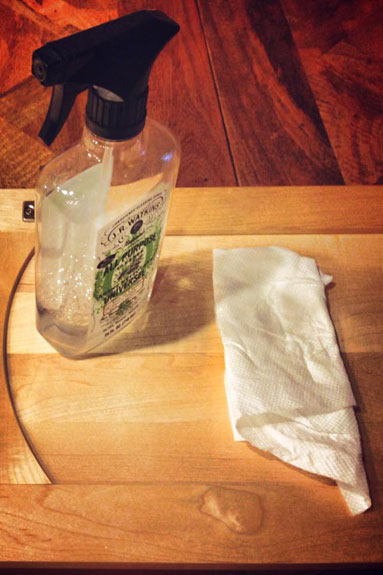 “clean cleaning cabinets