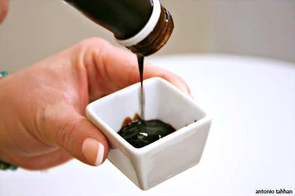 pouring