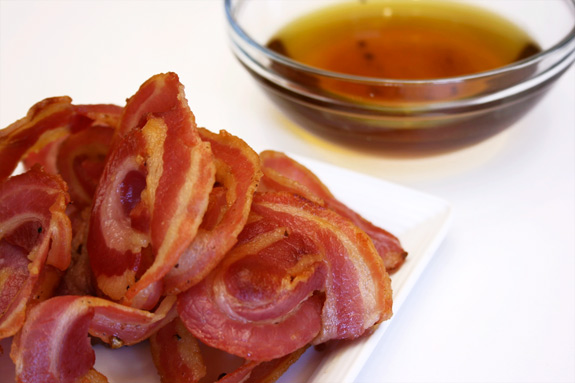 pancetta + pancetta fat: waste nothing crisp pancetta
