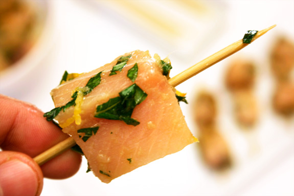 swordfish skewer swordfish skewer