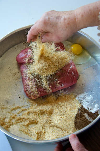 seasoned mixing mixing