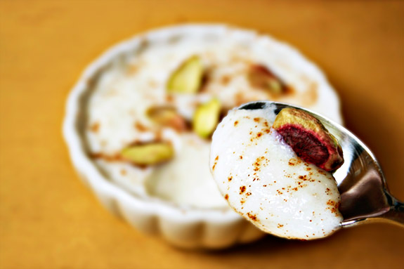 creamy rice pudding