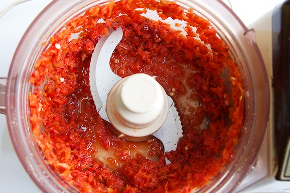 red pepper puree red pepper puree