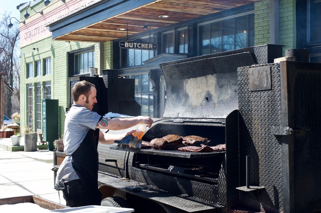 smoking pit smoking pit