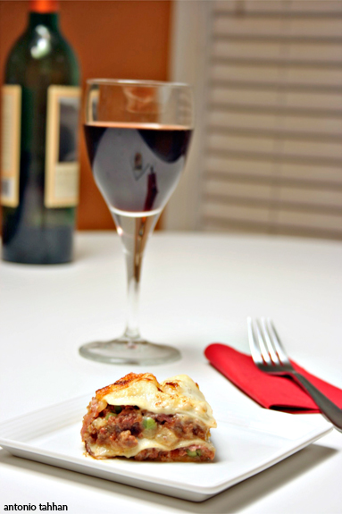 pastitsio for dinner