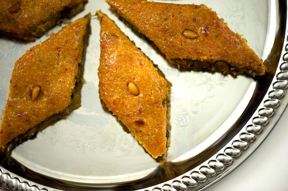 classic diamond shape kibbeh top