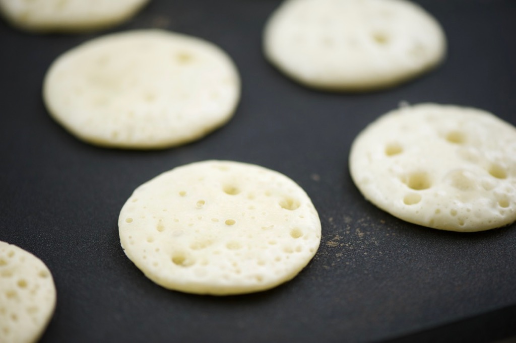 tiny qatayef/pancakes