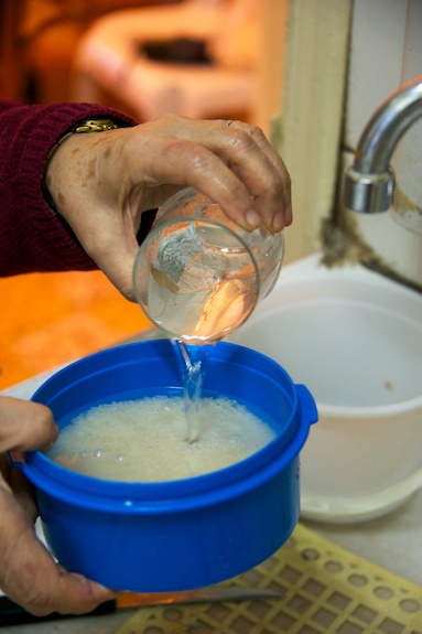 rinse rice rinse rice