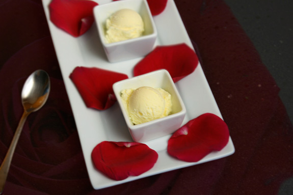 rose ice cream