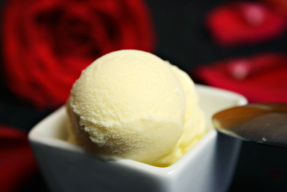 rose ice cream