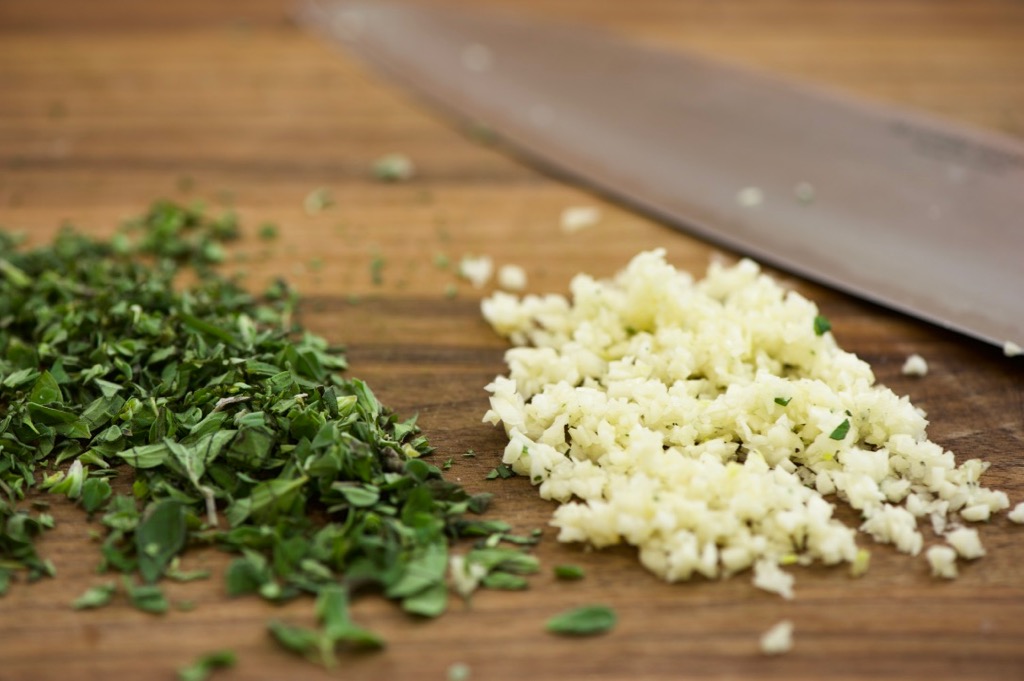 garlic and marjoram garlic and marjoram