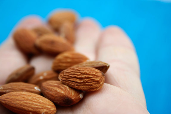 start with good almonds almonds