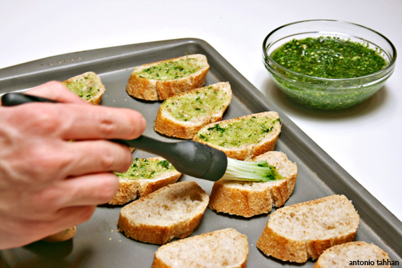 pesto oil