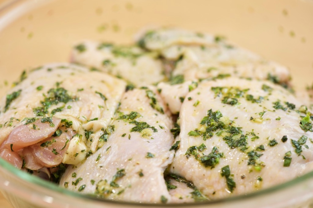 chicken marinating chicken marinating