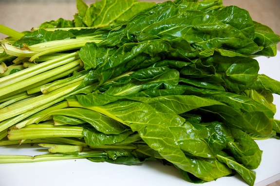 Swiss chard from the market Swiss chard