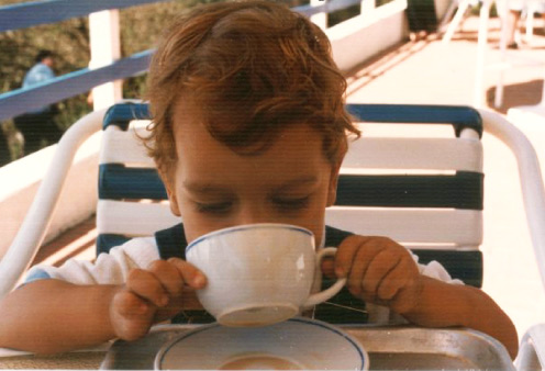 once a foodie, always a foodie drinking tea